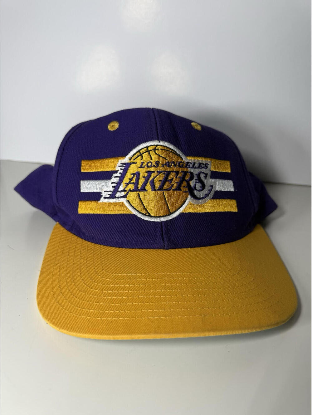 NBA Los Angeles Lakers Yellow Snapback Hat
